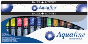 Daler Rowney Aquafine watercolor paints