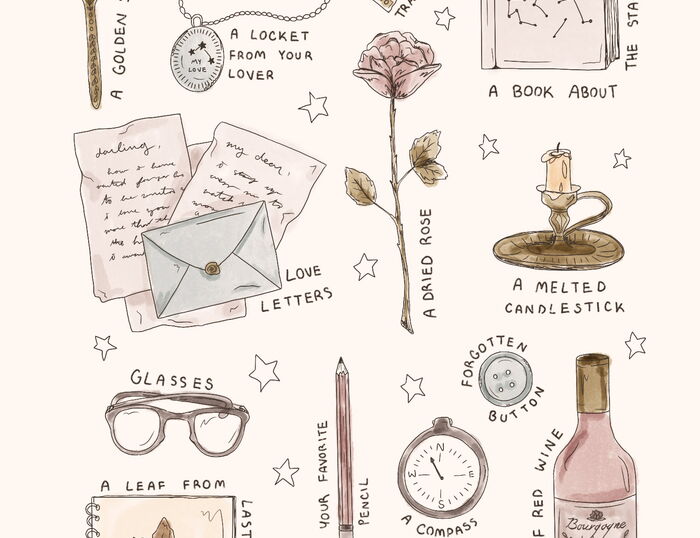 Sketchbook page by Jordan Clark