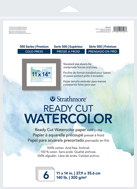 Strathmore Ready Cut Watercolor 500 Series
