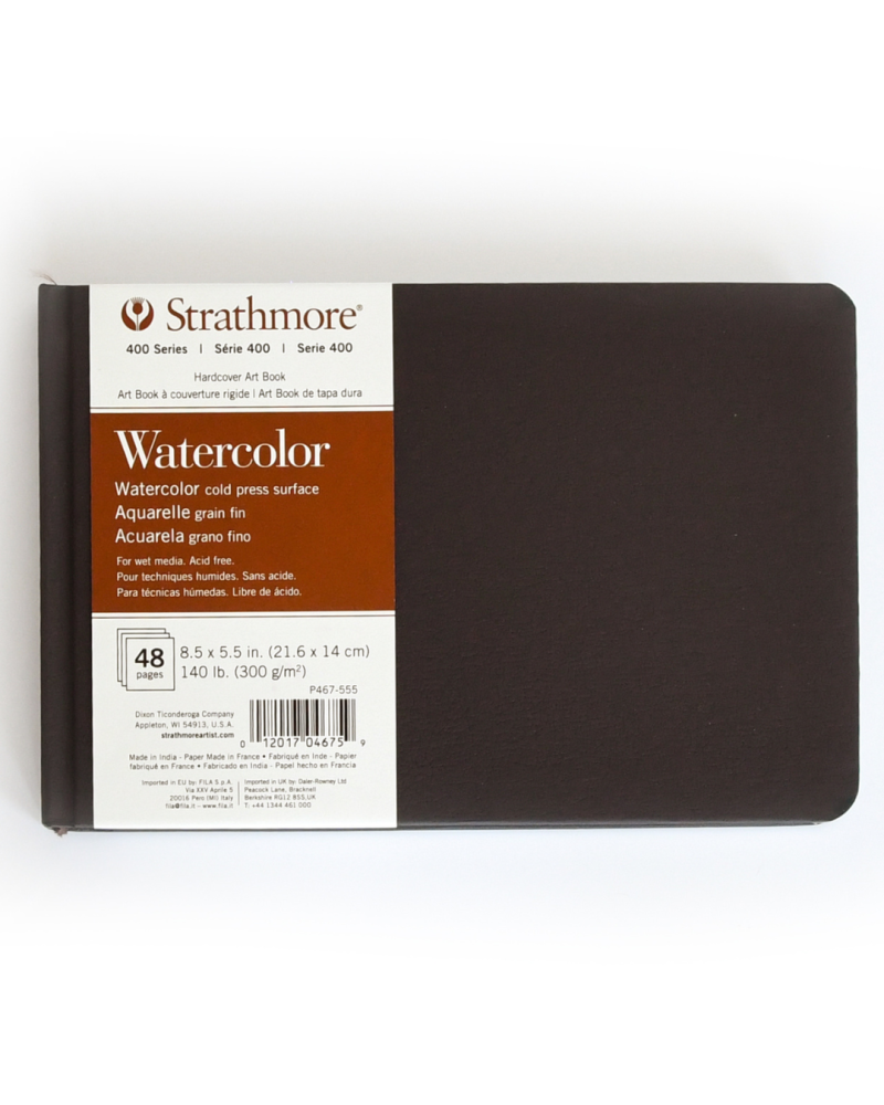 Brown Watercolor Journal